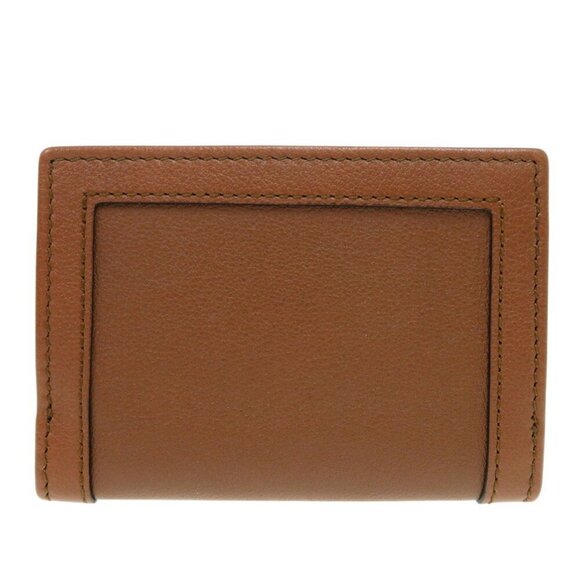 GUCCI Brown Leather Bamboo Wallet - Picture 4 of 8